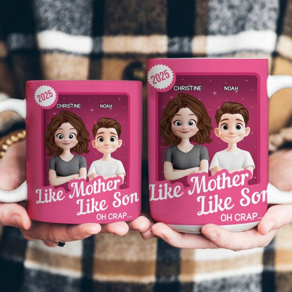 Like Mother Like Son Oh Crap Toy Box - Personalized Mug