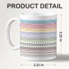 Lines Of Life - Friend Hidden Message Mug - Gift For Best Friends, Sisters, Family Members, Coworkers