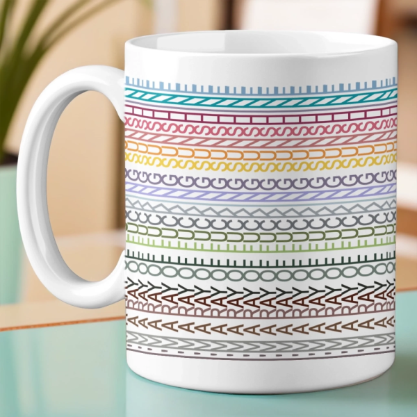 Lines Of Life - Friend Hidden Message Mug - Gift For Best Friends, Sisters, Family Members, Coworkers