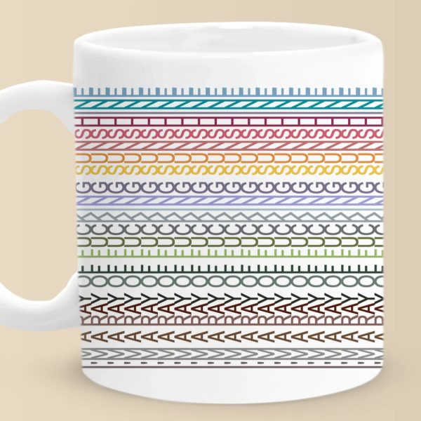 Lines Of Life - Friend Hidden Message Mug - Gift For Best Friends, Sisters, Family Members, Coworkers