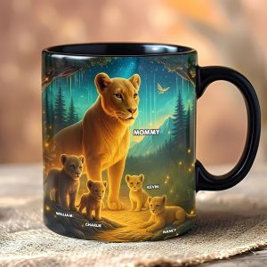 Lion Mom Coffee Mug - Personalized Christmas Gifts For Mom 02ohti280325