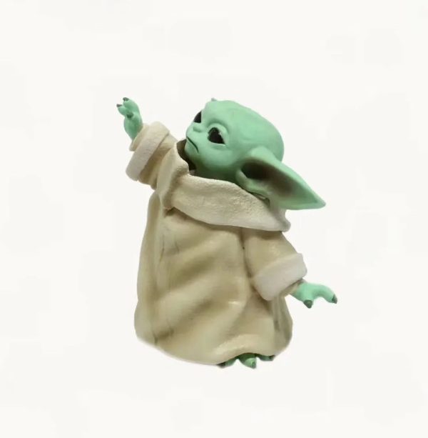 Little Baby YODA Statue Figure Toys