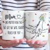Little Hands, Big Love - Family Personalized Custom 3D Inflated Effect Printed Mug - Gift For Mom, Grandma