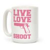 Live Love Shoot Coffee Mug