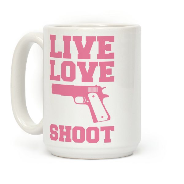 Live Love Shoot Coffee Mug