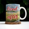 Lived Happily Ever After Vintage Car And Couple Design - Personalized Custom Coffee Mug - CPL114_MG