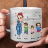 Living That Grandma Life - Personalized Marble Mug