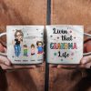 Living That Grandma Life - Personalized Marble Mug
