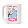 Llama Just Finish This Cupcake Coffee Mug