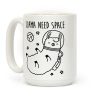 Llama Need Space Parody Coffee Mug