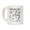 Llama Need Space Parody Coffee Mug