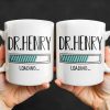 Loading, Progress Bar Design - Personalized Custom Coffee Mug - DOC027_MG