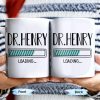 Loading, Progress Bar Design - Personalized Custom Coffee Mug - DOC027_MG
