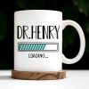 Loading, Progress Bar Design - Personalized Custom Coffee Mug - DOC027_MG