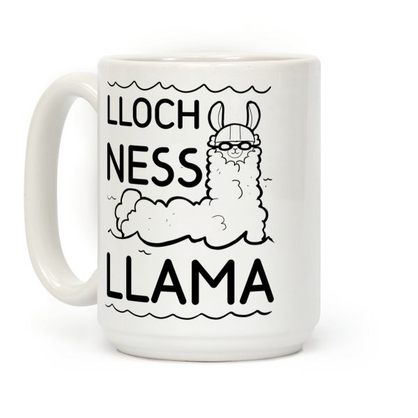 Loch Ness Llama Coffee Mug