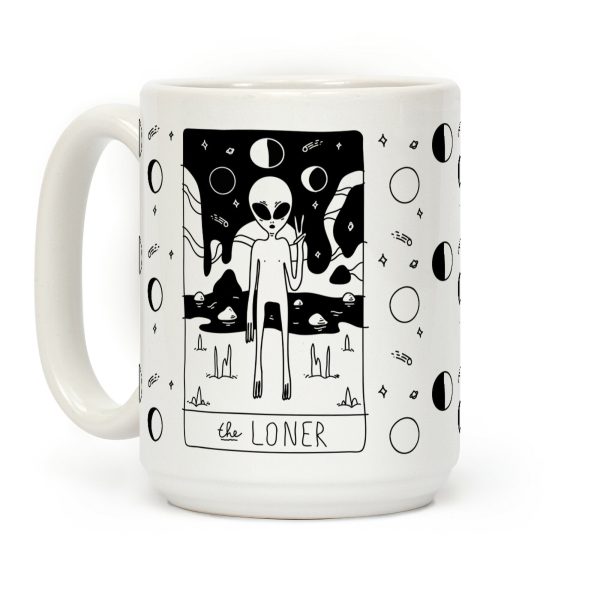 Loner Tarot Card Coffee Mug