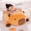Long Capybara Plush Pillow Soft Stuffed Cushion