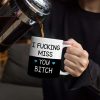 Long Distance Besties I Miss Your Face Never Too Far - Personalized White Edge-to-Edge Mug