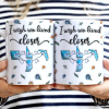 Long Distance I Wish We Lived Closer - Personalized 3D Inflated Effect Printed Mug, Personalized White Edge-to-Edge Mug