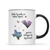 Long Distance Mom Gift Mothers Day Custom State Map Mug