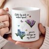 Long Distance Mom Gift Mothers Day Custom State Map Mug