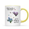 Long Distance Mom Gift Mothers Day Custom State Map Mug