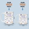 Long Distance The Love Between Family - Family Personalized Custom 3D Inflated Effect Printed Mug - Gift For Family Members