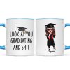Look At You Graduating Funny Graduation Gift For Graduate Personalized Mug
