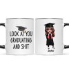 Look At You Graduating Funny Graduation Gift For Graduate Personalized Mug