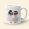 Look At You Landing My Mom, Personalized Mug 02natn310523hh