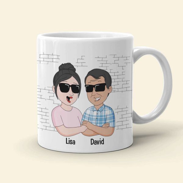 Look At You Landing My Mom, Personalized Mug 02natn310523hh