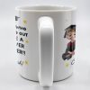 Look Who Turned Out To Be A Clever F*cker, Graduation Cap and Stars - Personalized Custom Coffee Mug - GRAD027_MG