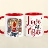 Love At First Bite, Personalized Mug, Naughty Gifts For Couple
