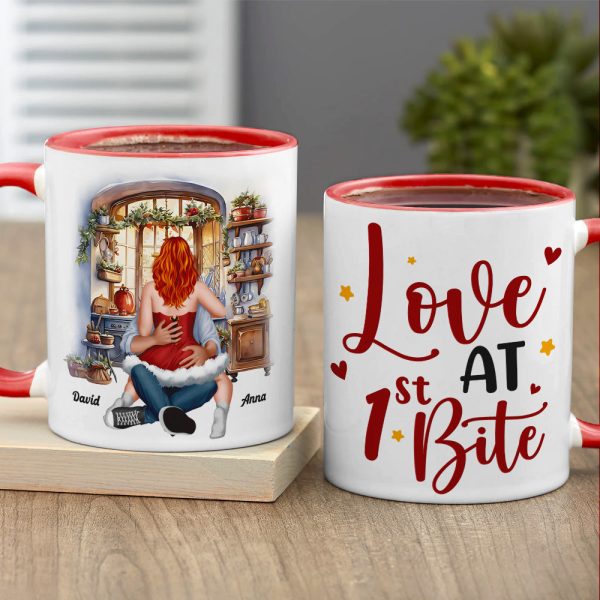 Love At First Bite, Personalized Mug, Naughty Gifts For Couple