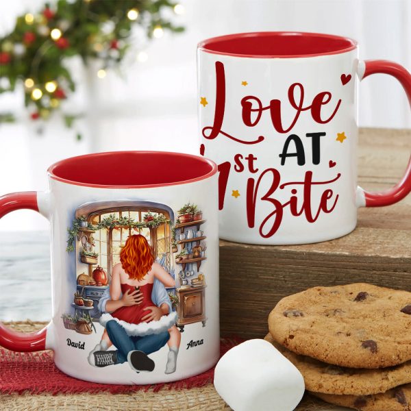 Love At First Bite, Personalized Mug, Naughty Gifts For Couple