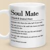 Love Brought Us Together - Couple Personalized Custom Mug - Gift For Husband Wife, Anniversary