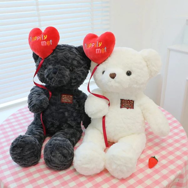 Love Confession Bear Plush – 37cm Soft Cuddly Gift for Valentine