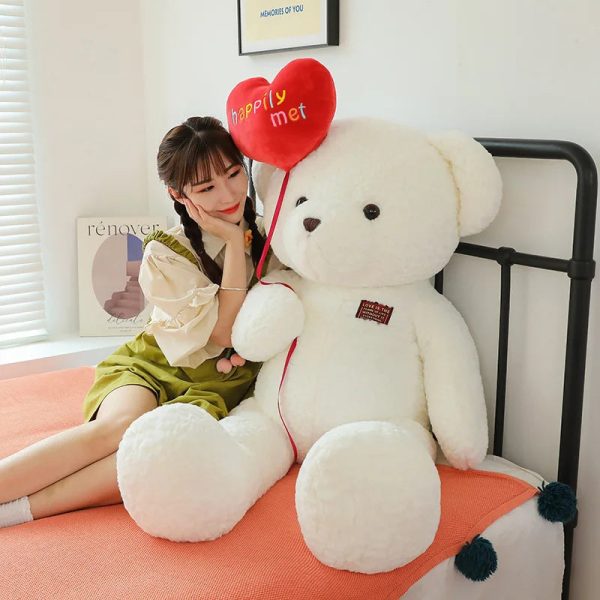 Love Confession Bear Plush – 37cm Soft Cuddly Gift for Valentine