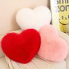 Love Heart Plush Pillow Soft Cushion for Home and Romantic Gifts