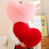 Love Heart Plush Pillow Soft Cushion for Home and Romantic Gifts