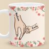 Love In Every Touch - Family Personalized Custom Mug - Gift For Mom, Grandma