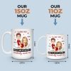 Love Is Better With You - Couple Personalized Custom Mug - Gift For Husband Wife, Anniversary