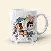 Love Is Caring For Each Other Even When You're Angry Personalized Coffee Mug Gift For Couple