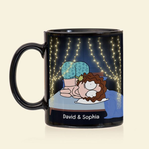 Love Is In The Air Just Kidding, Personalized Mug, Gift For Couple