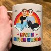 Love Is Never Wrong Pride Month - Personalized Mug