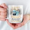 Love Is Not Just A Feeling, It's A Choice We Make Every Day - Couple Personalized Custom Mug - Gift For Husband Wife, Anniversary