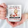 Love Is The Beauty Of The Soul - Couple Personalized Custom Mug - Gift For Husband Wife, Anniversary