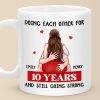 Love Is The Greatest Adventure - Couple Personalized Custom Mug - Gift For Husband Wife, Anniversary