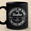 Love Makes A Family - Family Personalized Custom Black Mug - Gift For Family Members