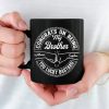 Love Makes A Family - Family Personalized Custom Black Mug - Gift For Family Members
